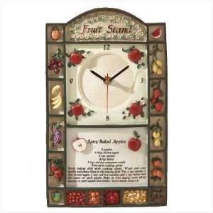  FRUIT STAND CLOCK