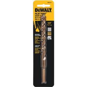 DEWALT DW1232 1/2 Inch Cobalt 3/8 Inch Reduced Shank Split Point Twist 