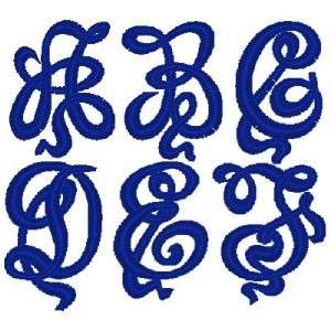 Ribbon Script font machine embroidery designs BOGO  