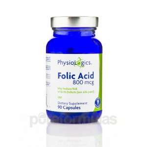  Physiologics Folic Acid 800mcg 90 Capsules Health 