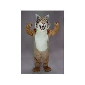  Mask U.S. Tan Wildcat Mascot Costume: Toys & Games