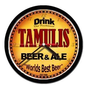  TAMULIS beer and ale cerveza wall clock: Everything Else