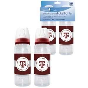  Texas A&M Aggies TAMU NCAA Baby Bottles   2 Pack Sports 