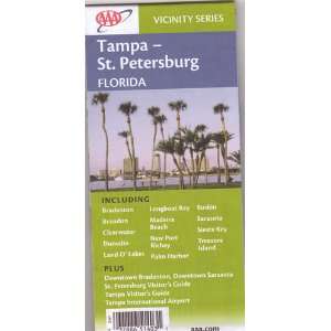  Tampa   St. Petersburg Florida Map 2002 2003 (AAA Vicinity 