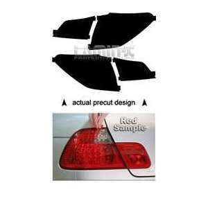   (10  ) Tail Light Vinyl Film Covers ( RED ) by Lamin x Automotive