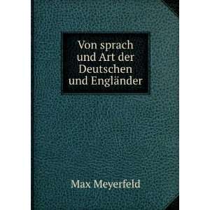  Von sprach und Art der Deutschen und EnglÃ¤nder: Max 