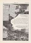 1922 US Cast Iron Pipe Foundry Ad: Breckenridge TX Fire