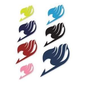  Fairy Tail Guild Symbol Temporary Tattoo Set of 5 Colors 