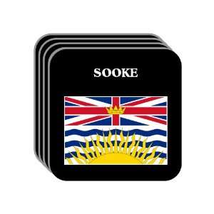  British Columbia   SOOKE Set of 4 Mini Mousepad Coasters 