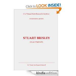 Stuart Brisley Enactments (Cv/Visual Arts Research) Nicholas James 