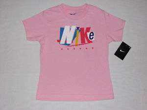 Nike Girls T Shirt Pink NWT  