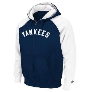   Yankees Majestic Cooperstown Extra Innings Full Zip Sweatshirt: Sports