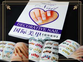 Nail Art Book No.1 DECORATIVE NAIL SELECTION Acrylic UV Demonstration
