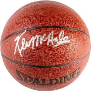  Kevin McHale Autographed Basketball  Details: Spalding 
