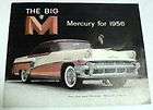 Mercury 1956 Montclair Monterey Prestige Brochure