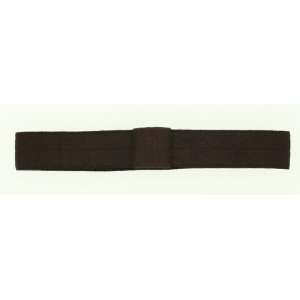  3/4 Satin Elastic Headbands in Brown   1 Piece 