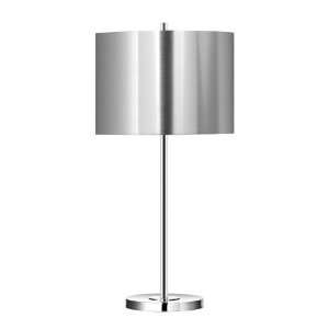  Melina Chrome Plated Shade Table Lamp: Home Improvement