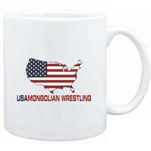   Mug White  USA Mongolian Wrestling / MAP  Sports: Sports & Outdoors