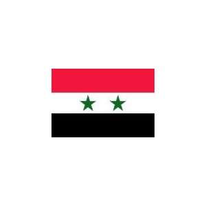 Syria Flag, 5 x 8, Outdoor, Nylon 