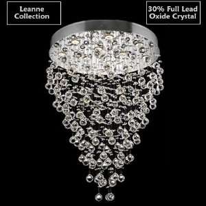 3215 Contemporary Modern Chandelier Lead Oxide Crystal 