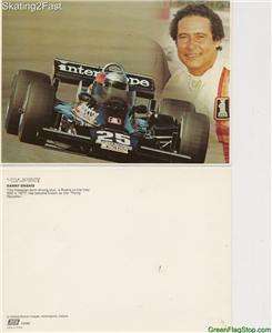 Danny Ongais Interscope Racing Indianapolis 500 Postcard Out of Print 