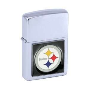  Pittsburgh Steelers Large Emblem Lighter: Sports 
