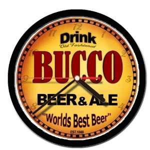  BUCCO beer and ale cerveza wall clock: Everything Else