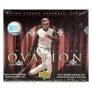  2006 Upper Deck Ovation Baseball Hobby Box: Sports 