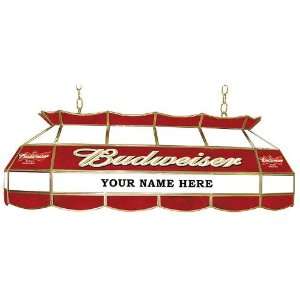   Budweiser 40 inch Stained Glass Pool Table Light: Electronics