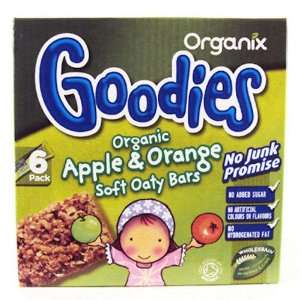 Organix 12 Month Apple & Orange Bars 6 Pack 180g  Grocery 