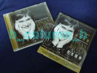 SUSAN BOYLE I Dreamed A Dream LTD CD+DVD w/OBI RARE NEW  