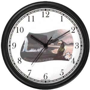  Iceland Icons  Atlantic Puffin, Thermal Geyser Wall Clock 