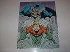 DC TEAM UP BATMAN AND AQUAMAN POSTER PIN UP L@@K!!!!