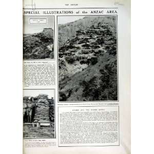  1916 ANZAC WAR MAP SUVLA LALA BABA YILGHIN BURNU