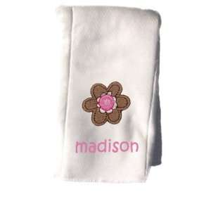  Embroidered Burp Cloth Baby