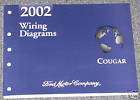 2002 Ford Mercury Cougar Service Wiring Diagram Manual