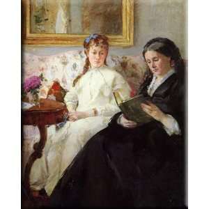   Artist 13x16 Streched Canvas Art by Morisot, Berthe