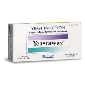  Yeastaway Suppository 7/Box: Health & Personal Care