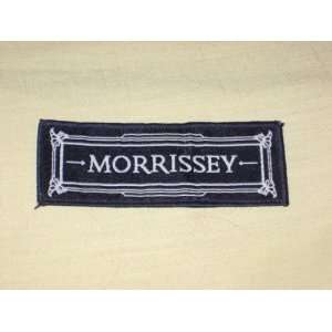  Morrissey / Smiths   Navy Blue Patch   1 1/2 x 4 1/4 