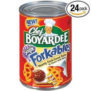 Chef Boyardee Forkable Sea Life, 14.75 Ounce Units (Pack of 24 