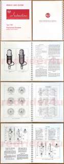 This is a restoration of the RCA 77 DX ribbon microphone manual. This 