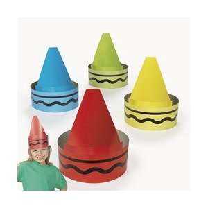  CRAYON PAPER CROWNS (1 DOZEN)   BULK 