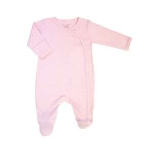  Organic Footies   Pink: Baby