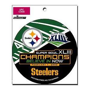 Pittsburgh Steelers Super Bowl XLIII Champs Decal: Sports 