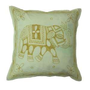  Awesome Design Cotton Cushion Covers with Elephant Zari 