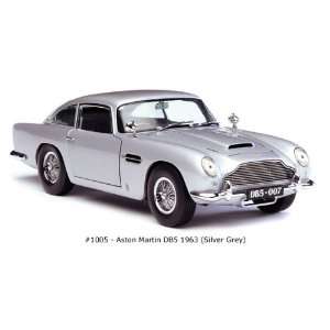  1963 Aston Martin DB5 Silver Grey 1/18 by Sunstar 1005: Toys & Games