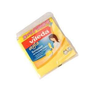  Vileda Sunsplash All Purpose Cloths 2 In One: Home 