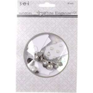  White Elegance Sundries by SEI: Arts, Crafts & Sewing