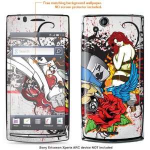  Protective Decal Skin STICKER for Sony Ericsson Xperia Arc 