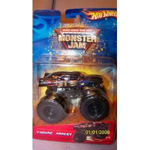    Cadiac Arrest Monster Jam 1960 Cadillac Hotwheels Toys & Games